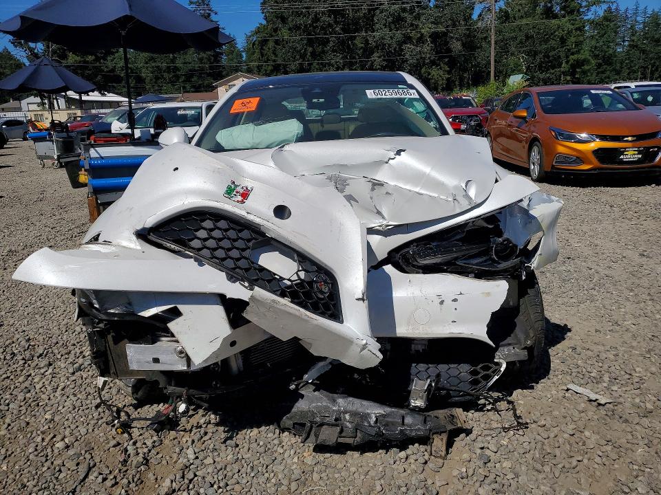2021 Alfa romeo Giulia VIN ZARFAMBN8M7648051 COPART salvage auction — FRONT END, Wa - Bill Of Sale, sold $200 on 2026-08-07 (photo 5)