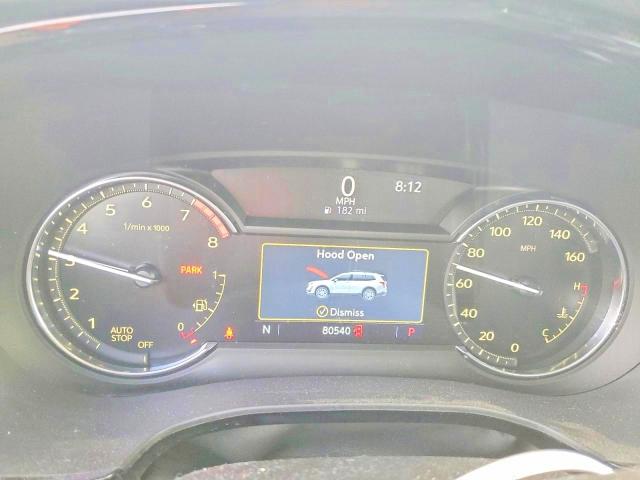 2022 Cadillac Xt6 VIN 1GYKPCRS7NZ111247 COPART salvage auction — FRONT END, Az - Dis/Dlr/Exp Only Salvage Title, sold $8,300 on 2026-07-29 (photo 9)
