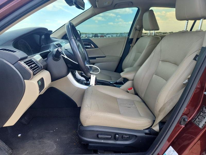 2017 Honda Accord VIN JHMCR6F54HC020561 COPART salvage auction — REAR END, Tx - Salvage Vehicle Title, sold $700 on 2026-07-16 (photo 7)
