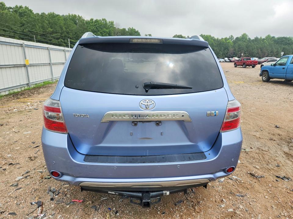 2008 Toyota Highlander VIN JTEEW41A082003950 COPART salvage auction — MECHANICAL, Va - Certificate Of Title, sold $1,100 on 2026-07-27 (photo 6)