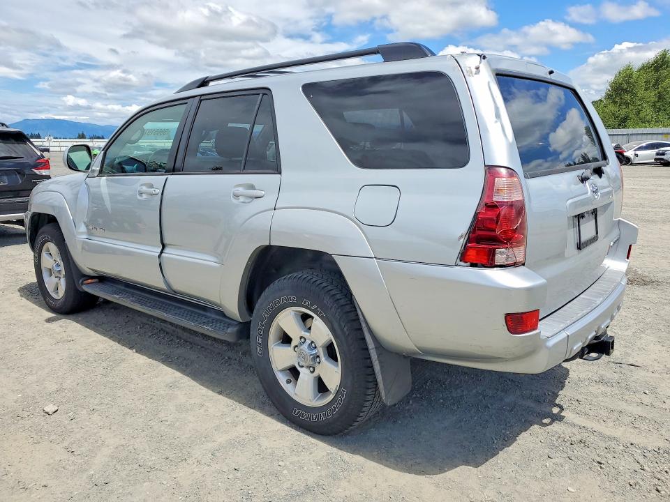 2005 Toyota 4runner VIN JTEBT17R150045803 COPART salvage auction — SIDE, WA - BILL OF SALE, sold $1,600 on 2026-07-27 (photo 2)
