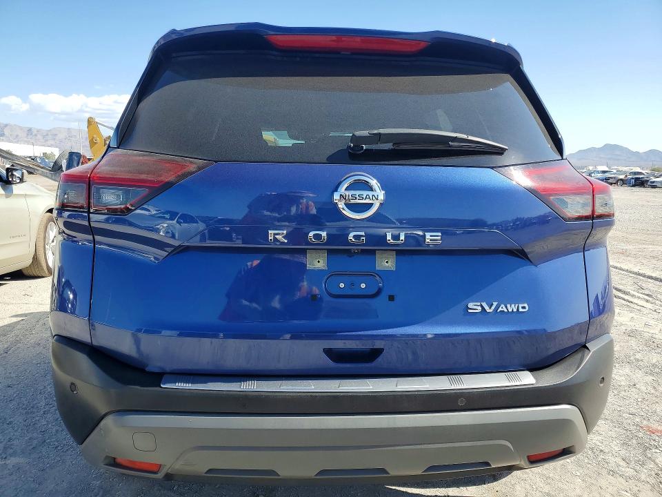 2021 Nissan Rogue VIN JN8AT3BB0MW230768 COPART salvage auction — MINOR DENT/SCRATCHES, NV - CERTIFICATE OF TITLE (P), sold $4,900 on 2026-07-28 (photo 6)