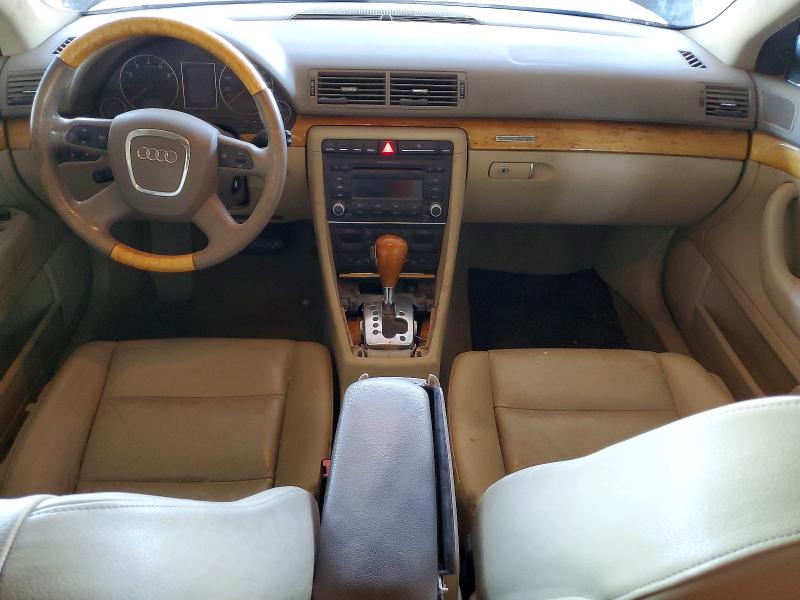 2008 Audi A4 VIN WAUKF78E68A159432 COPART salvage auction — FRONT END, AZ - CERT OF TITLE-RESTORED SALVAGE (P), sold $475 on 2026-07-29 (photo 8)