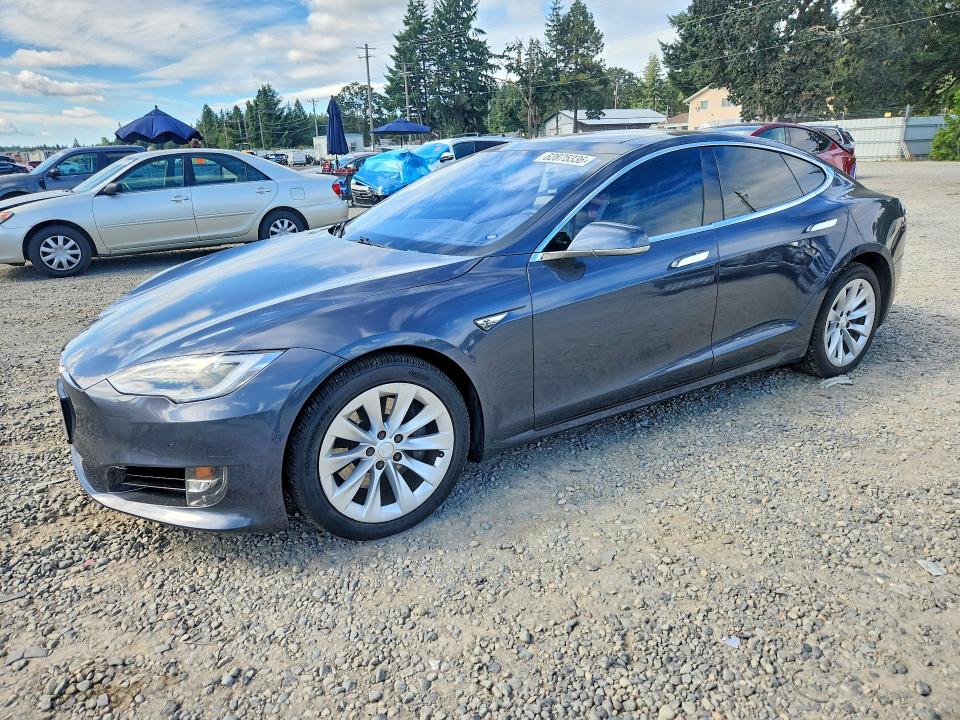 2016 Tesla Model s VIN 5YJSA1E24GF160755 COPART salvage auction — SIDE, WA - BILL OF SALE, sold $6,800 on 2026-07-31 (photo 1)