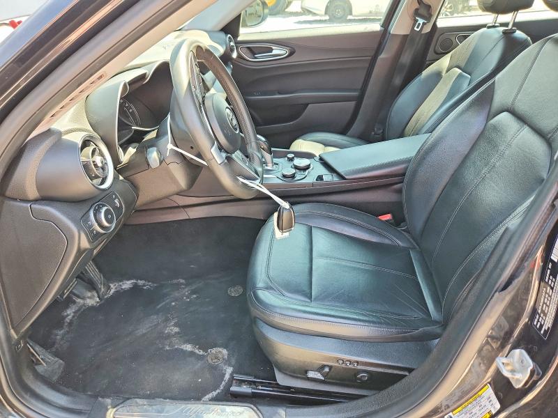 2018 Alfa romeo Giulia VIN ZARFAEBN9J7567626 COPART salvage auction — FRONT END, Oh - Certificate Of Title, sold $2,900 on 2026-09-04 (photo 7)