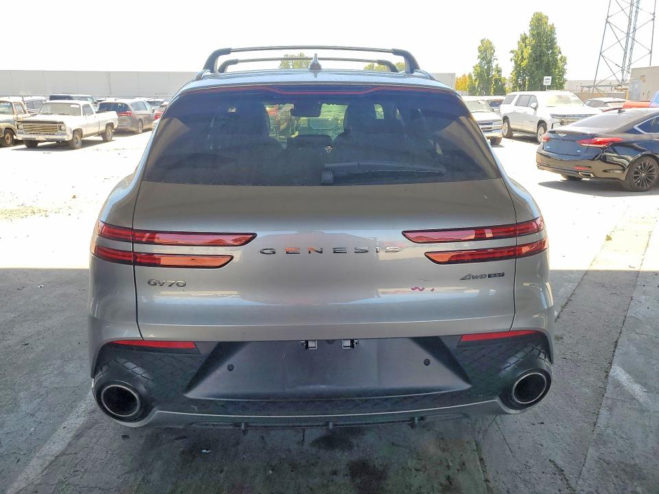 2024 Genesis Gv70 VIN 5NMMCDTC8RH014859 COPART salvage auction — FRONT END, Ca - Salvage Certificate, sold $15,000 on 2026-09-01 (photo 6)
