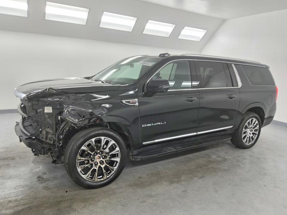 2025 Gmc Yukon xl VIN 1GKS2JRL5SR220212 COPART salvage auction — FRONT END, MI - CERTIFICATE OF TITLE, sold $33,000 on 2026-07-08 (photo 1)