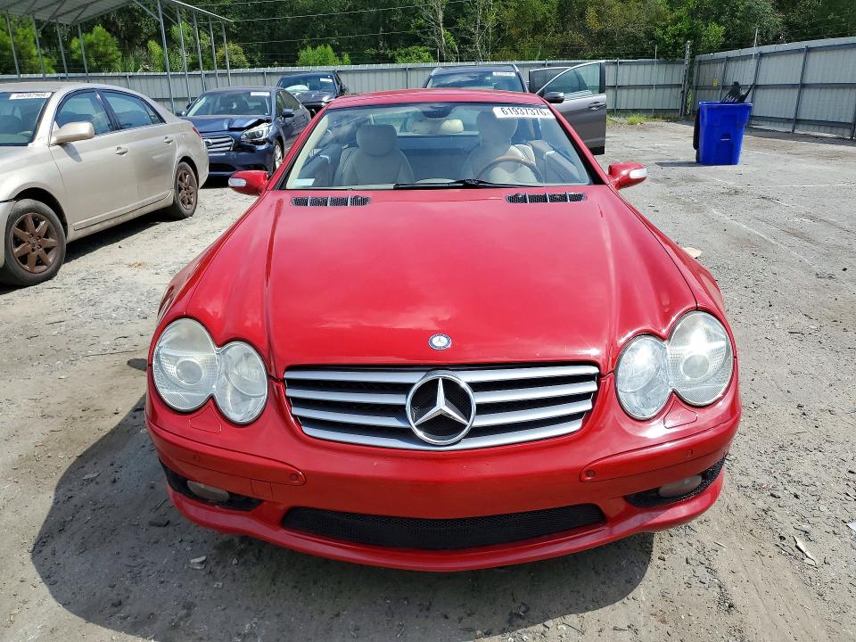 2006 Mercedes-benz Sl-klasse VIN WDBSK75F86F110386 COPART salvage auction — VANDALISM, Ga - Cert Of Title-Rebuilt Salvage, sold $3,350 on 2026-08-13 (photo 5)