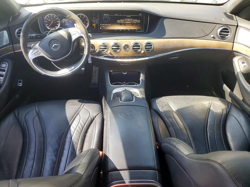 2014 Mercedes-benz S-klasse amg VIN WDDUG7JB5EA020466 COPART salvage auction — NORMAL WEAR, Nc - Dealer Only Clean Title (P), sold $16,600 on 2026-08-18 (photo 8)