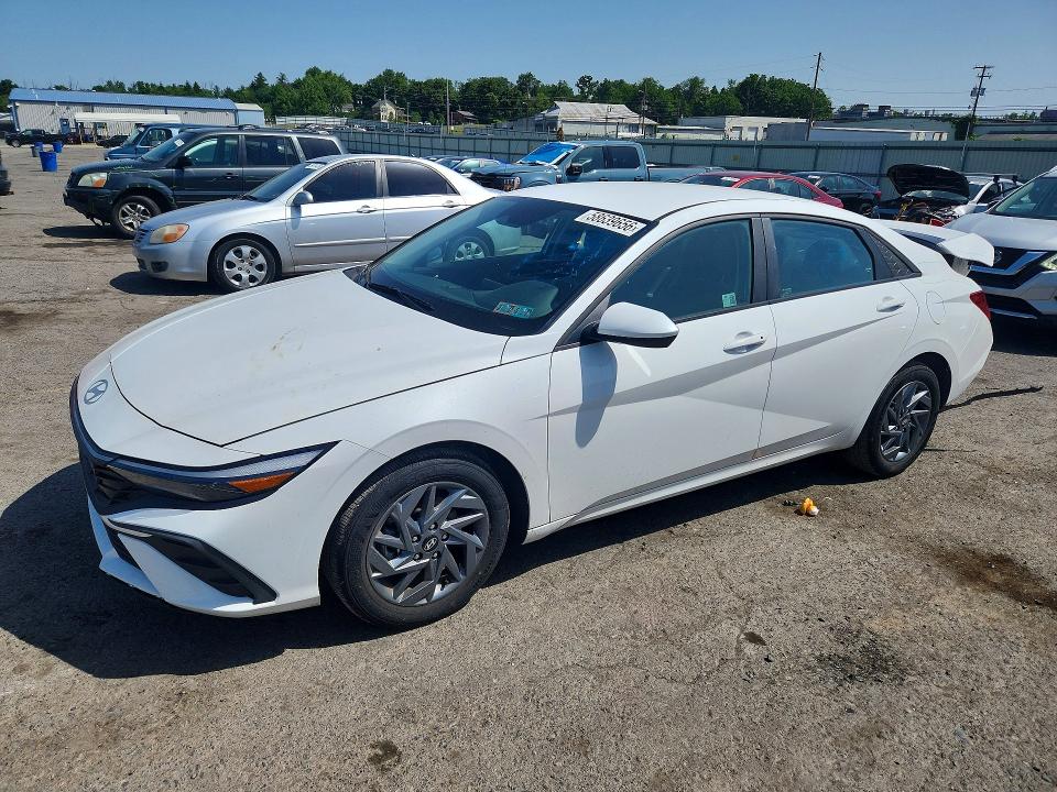 2024 Hyundai Elantra VIN KMHLM4DG5RU781051 COPART salvage auction — REAR END, Pa - Certificate Of Salvage, sold $5,600 on 2026-07-17 (photo 1)