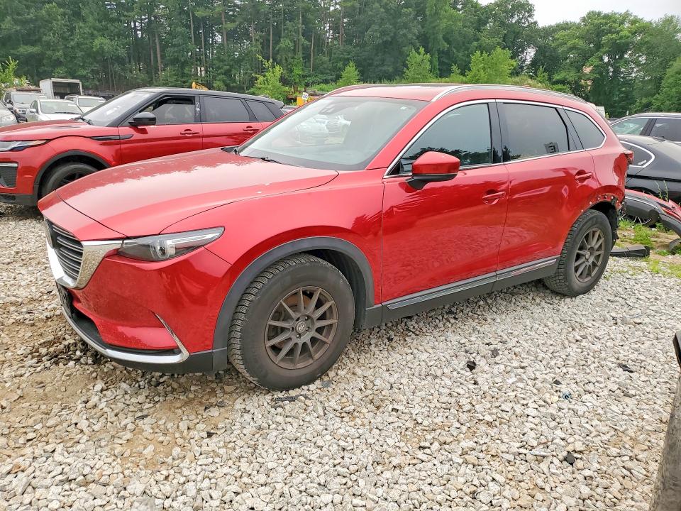 2016 Mazda Cx-9 VIN JM3TCBDY4G0104024 COPART salvage auction — REAR END, MA - CERT OF TITLE-RECONSTRCTD COLL, sold $175 on 2026-07-23 (photo 1)