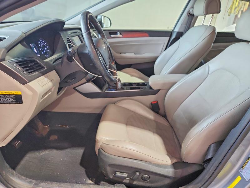 2015 Hyundai Sonata VIN 5NPE34AF6FH214915 COPART salvage auction — FRONT END, Ny - Mv-907A Salvage Certificate, sold $1,200 on 2026-07-20 (photo 7)