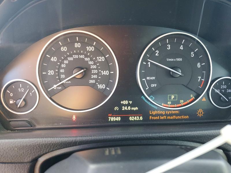 2015 BMW 4er VIN WBA3T1C50FP820495 COPART salvage auction — FRONT END, Id - Salvage Certificate Of Title, sold $5,200 on 2026-07-29 (photo 9)