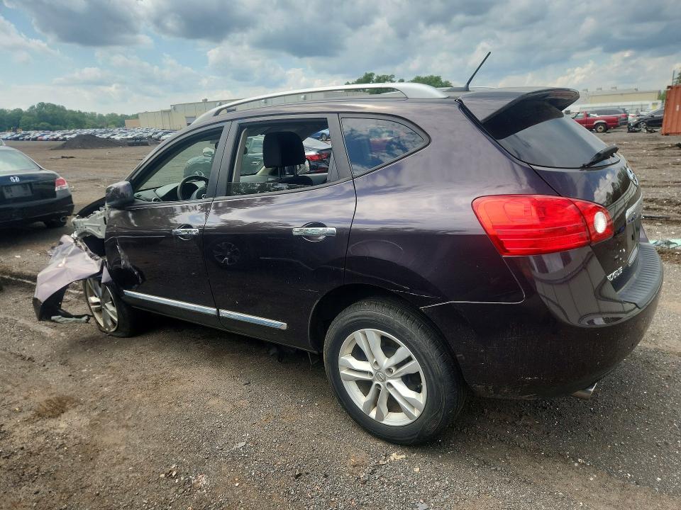 2012 Nissan Rogue VIN JN8AS5MV1CW381879 COPART salvage auction — FRONT END, Ct - Cert Of Title-Salvage, sold $675 on 2026-07-17 (photo 2)