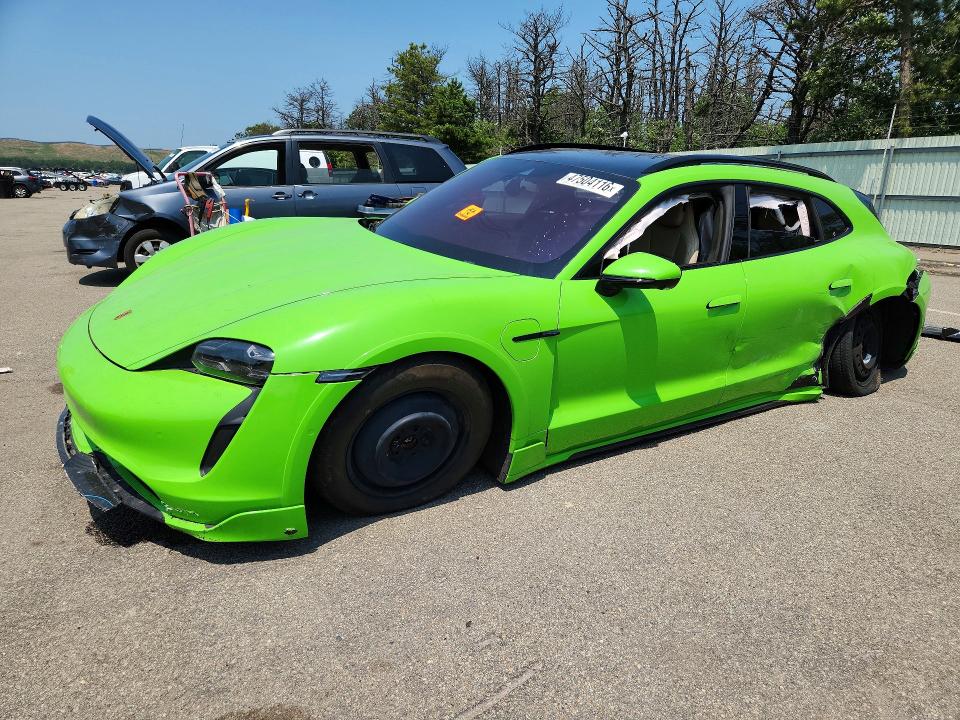 2022 Porsche Taycan VIN WP0BC2Y18NSA74211 COPART salvage auction — UNDERCARRIAGE, Ny - Mv-907A Salvage Certificate, sold $29,250 on 2026-08-19 (photo 1)