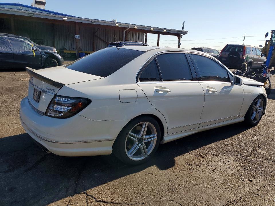 2010 Mercedes-benz C class VIN WDDGF8BBXAF432576 COPART salvage auction — FRONT END, CO - PUBLIC - SALVAGE TITLE (P), sold $325 on 2026-08-06 (photo 3)