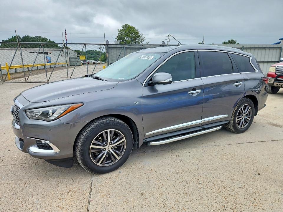2017 Infiniti Qx60 VIN 5N1DL0MN1HC550280 COPART salvage auction — MINOR DENT/SCRATCHES, Ms - Cert Of Title-Salvaged, sold $1,350 on 2026-07-17 (photo 1)