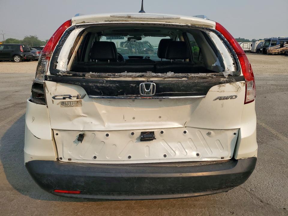 2014 Honda Cr-v VIN 5J6RM4H73EL090216 COPART salvage auction — REAR END, Nd - Certificate Of Title For A Veh, sold $600 on 2026-09-10 (photo 6)