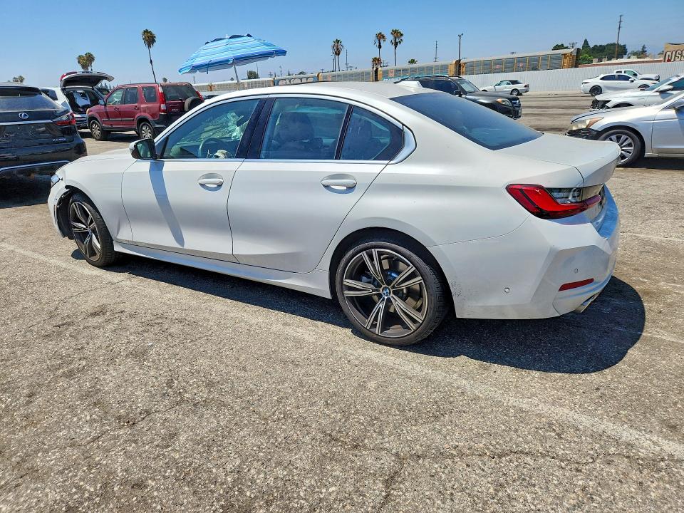 2024 BMW 3er VIN 3MW69FF06R8E71029 COPART salvage auction — FRONT END, Ca - Salvage Certificate, sold $15,300 on 2026-09-01 (photo 2)