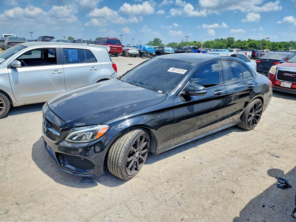 2017 Mercedes-benz VIN 55SWF6EB4HU185882 — COPART salvage auction photo