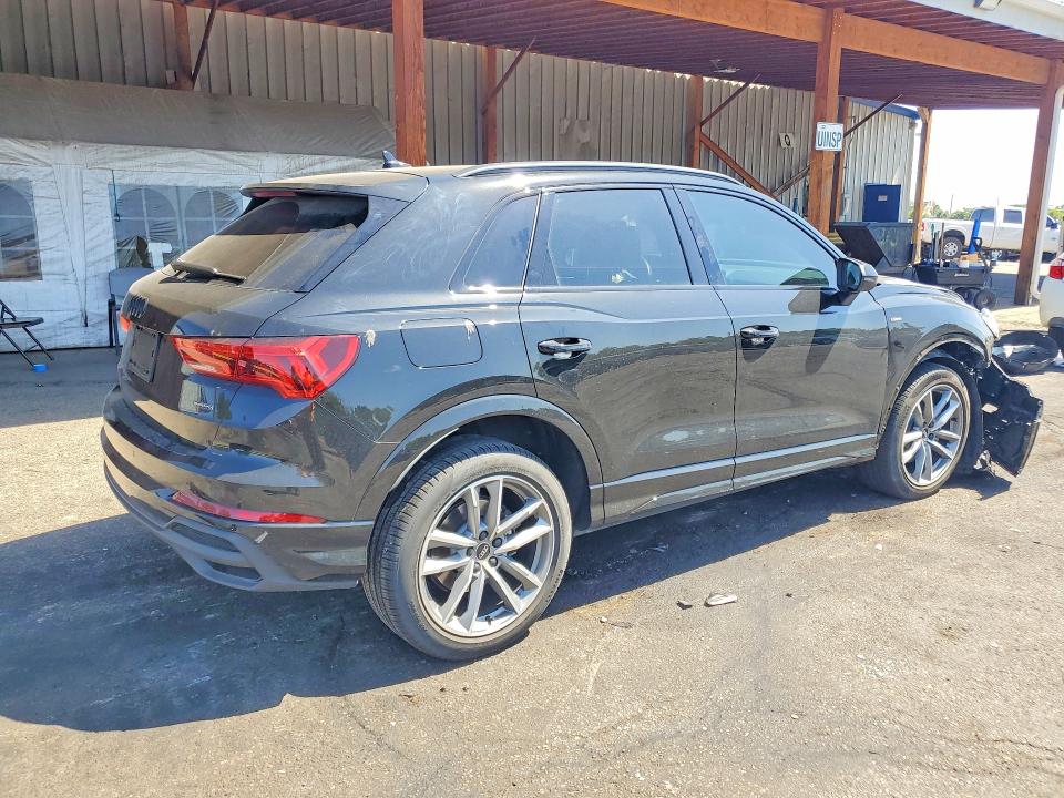2024 Audi Q3 VIN WA1EECF35R1040618 COPART salvage auction — FRONT END, Co - Public - Salvage Title, sold $4,750 on 2026-07-30 (photo 3)