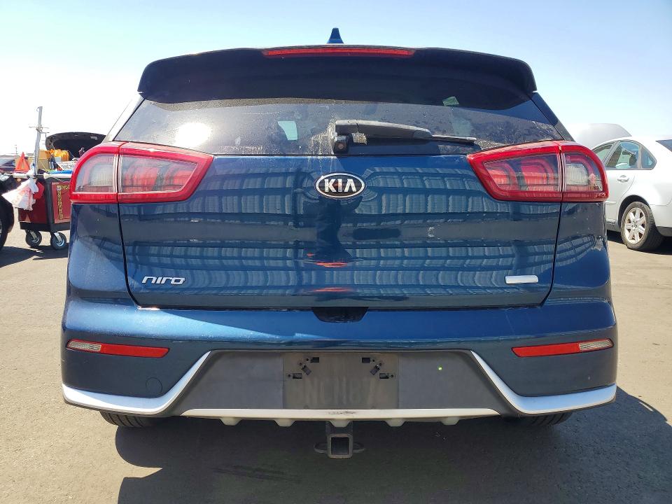 2019 Kia Niro VIN KNDCB3LC3K5337220 COPART salvage auction — FRONT END, CA - SALVAGE CERTIFICATE, sold $1,200 on 2026-07-27 (photo 6)