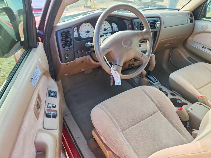 2004 Toyota Tacoma VIN 5TEWN72N24Z339118 COPART salvage auction — HAIL, Mo - Certificate Of Title, sold $6,000 on 2026-07-27 (photo 8)