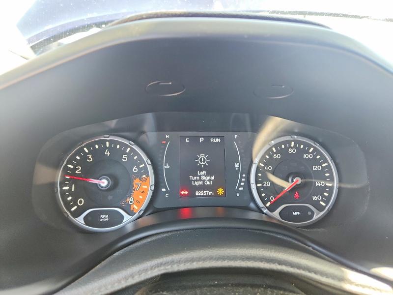 2017 Jeep Renegade VIN ZACCJBAB2HPG16021 COPART salvage auction — HAIL, Co - Certificate Of Title, sold $5,600 on 2026-08-17 (photo 9)