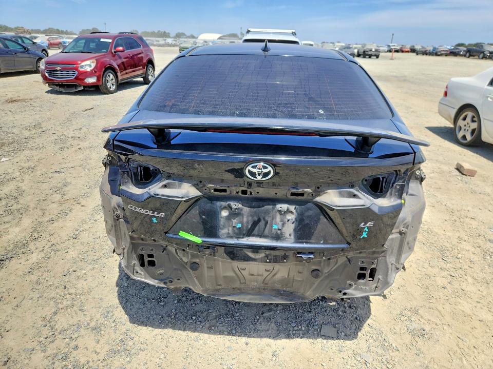 2020 Toyota VIN JTDEPRAE5LJ038435 COPART salvage auction — REAR END, Ca - Salvage Certificate, sold $4,350 on 2026-07-09 (photo 6)