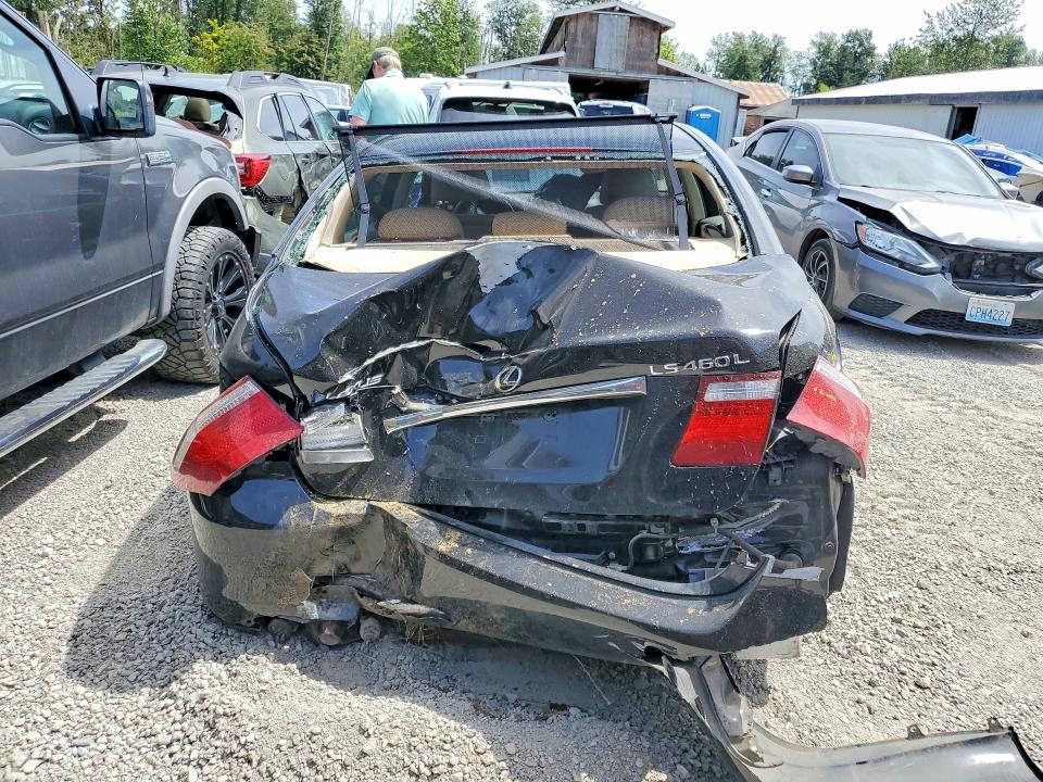 2007 Lexus Ls 460 VIN JTHGL46F175015692 COPART salvage auction — REAR END, AB - BOS - SALVAGE, sold $200 on 2026-07-21 (photo 6)