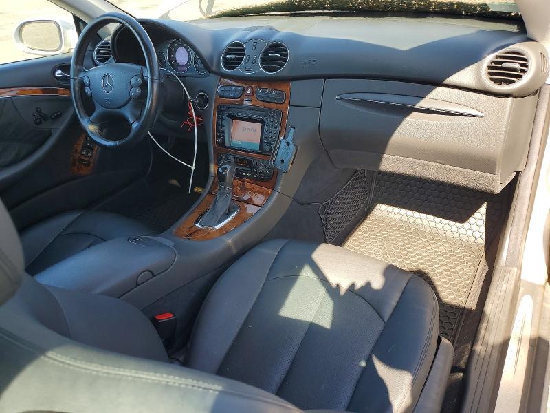 2003 Mercedes-benz Clk-class VIN WDBTJ75JX3F050215 COPART salvage auction — FRONT END, Or - Certificate Of Title, sold $924 on 2026-07-17 (photo 8)