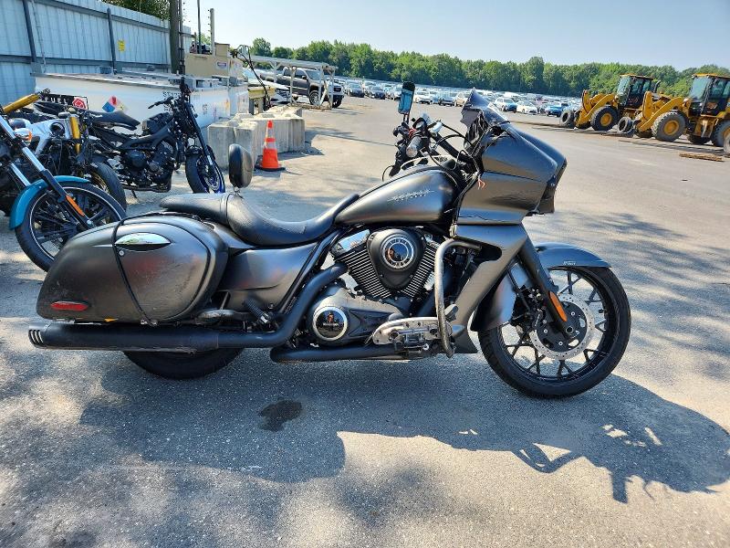 2022 Kawasaki Vulcan VIN JKBVNRK17NA022084 COPART salvage auction — SIDE, Nj - Cert Of Title-Salvage, sold $775 on 2026-07-30 (photo 1)