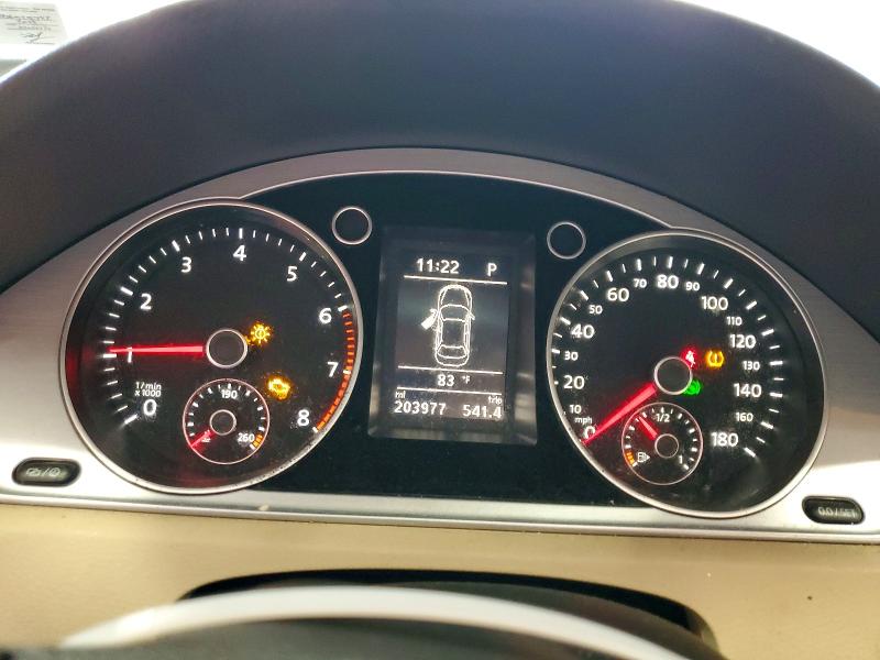 2013 Volkswagen Passat cc VIN WVWBP7AN5DE525782 COPART salvage auction — SIDE, Va - Cert Of Title - Salvage, sold $525 on 2026-07-17 (photo 9)