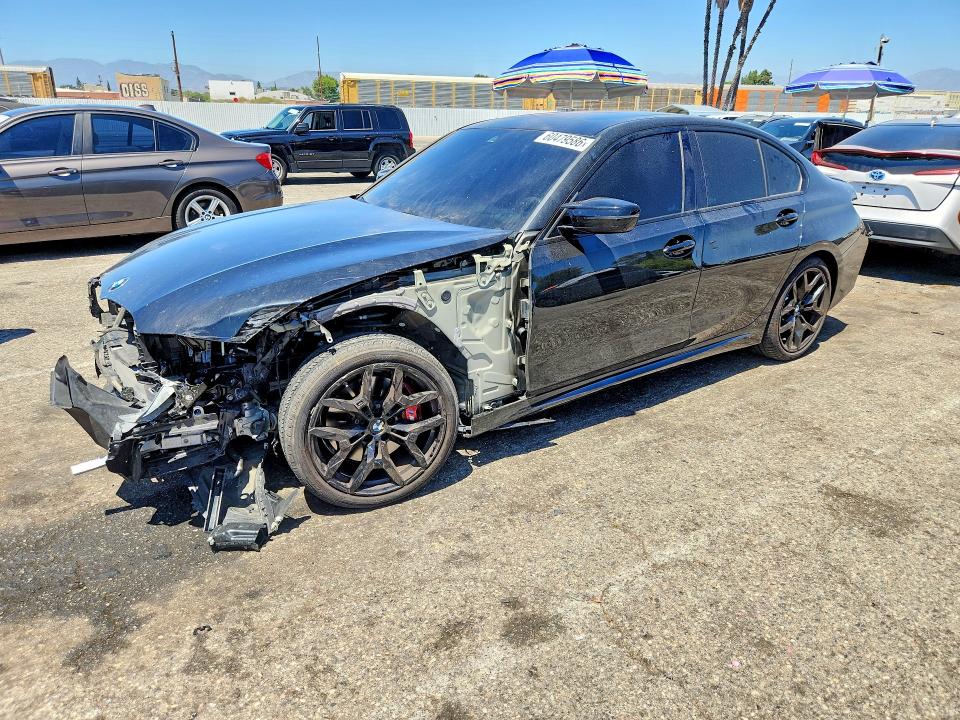 2025 BMW M3 VIN 3MW69FT01S8F76541 — COPART salvage auction photo