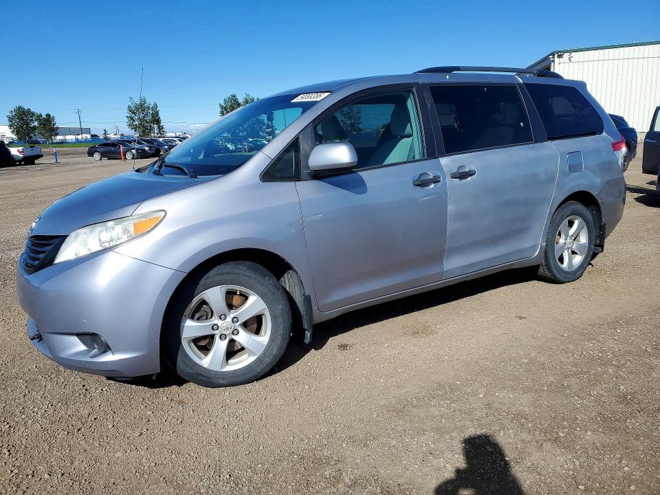 2012 Toyota VIN 5TDZK3DC3CS182754 COPART salvage auction — REAR END, Ab - Bos - Active, sold $2,450 on 2026-07-21 (photo 1)