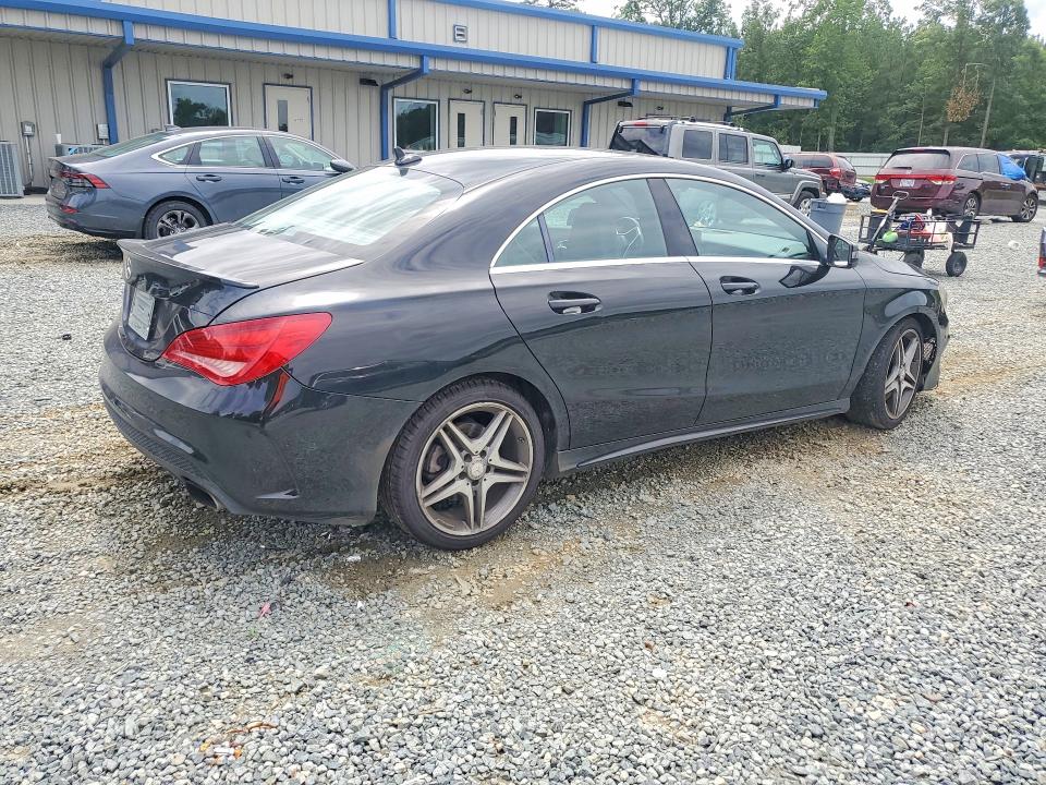 2014 Mercedes-benz Cla-klasse VIN WDDSJ4EB3EN041486 COPART salvage auction — MINOR DENT/SCRATCHES, Nc - Dealer Only Clean Title, sold $625 on 2026-08-20 (photo 3)