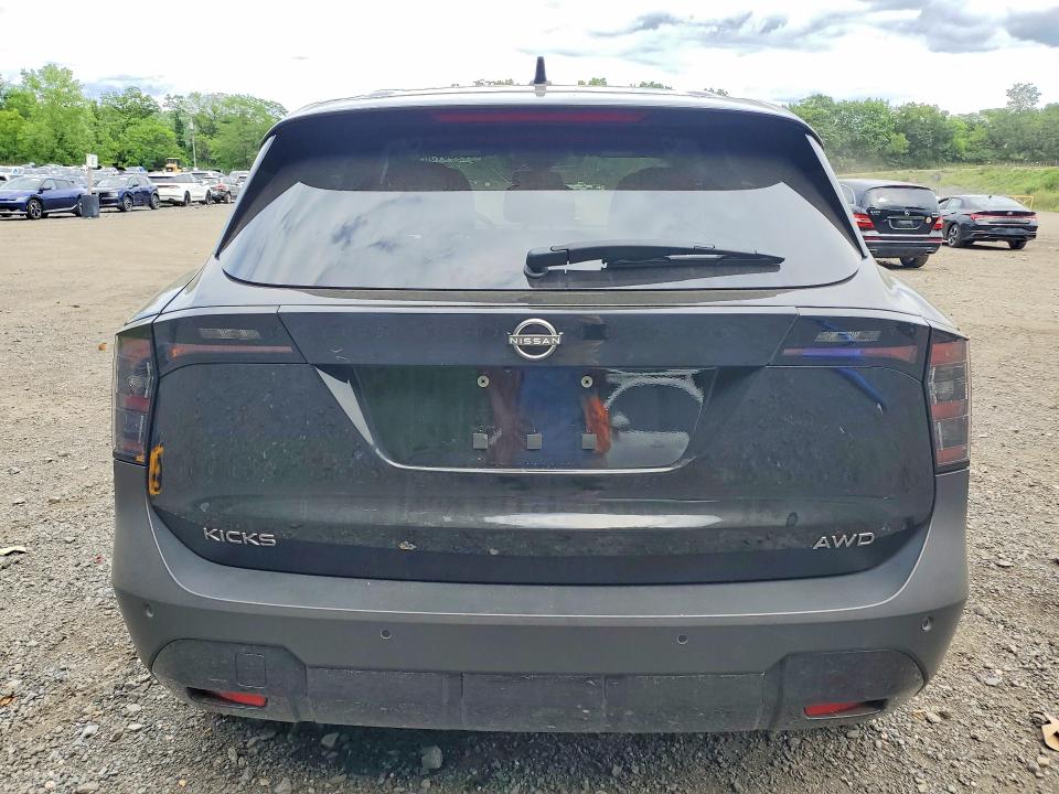 2025 Nissan Kicks VIN 3N8AP6CB6SL369567 COPART salvage auction — FRONT END, Ny - Mv-907A Salvage Certificate, sold $7,100 on 2026-08-20 (photo 6)
