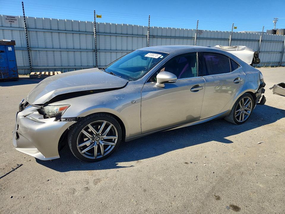 2015 Lexus Is VIN JTHBF1D20F5054594 COPART salvage auction — REAR END, Ca - Salvage Certificate, sold $325 on 2026-07-28 (photo 1)