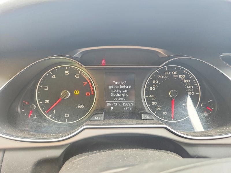 2013 Audi A4 VIN WAUBFAFL4DN028033 COPART salvage auction — FRONT END, Ny - Mv-907A Salvage Certificate, sold $350 on 2026-07-28 (photo 9)