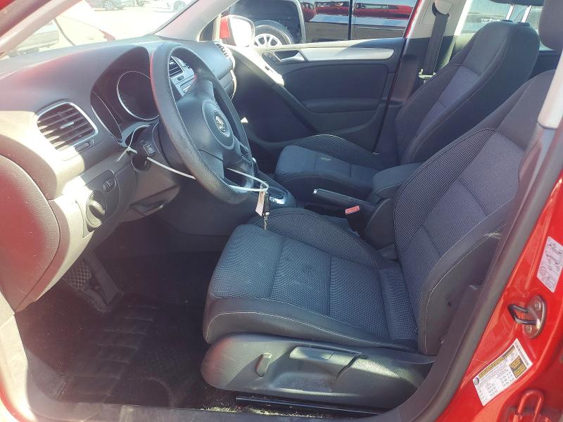 2012 Volkswagen Golf VIN WVWDB7AJ2CW241443 COPART salvage auction — FRONT END, Ca - Salvage Certificate, sold $1,600 on 2026-07-22 (photo 7)
