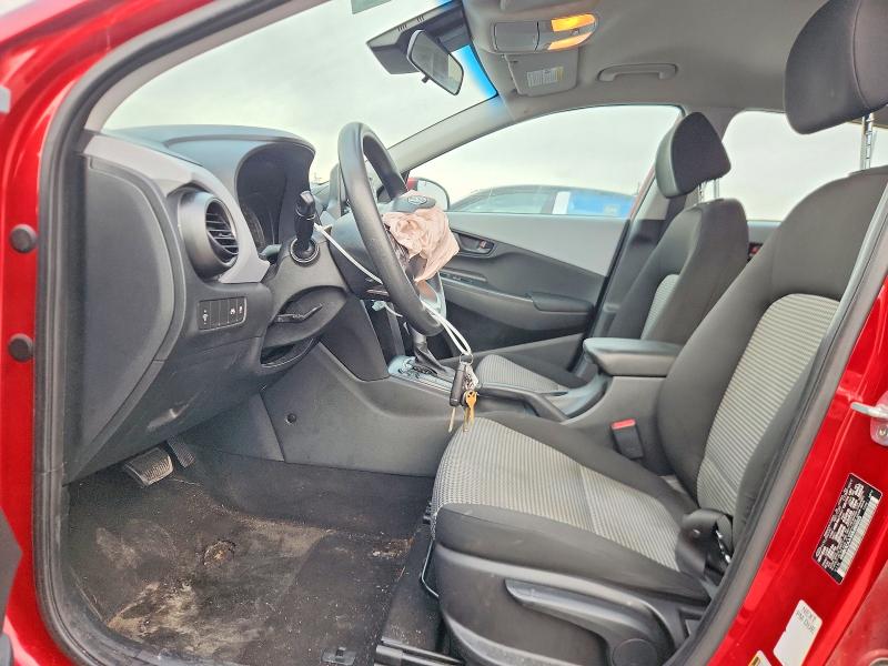 2021 Hyundai Kona VIN KM8K1CAAXMU660023 COPART salvage auction — FRONT END, OK - CERTIFICATE OF TITLE (P), sold $1,300 on 2026-07-27 (photo 7)