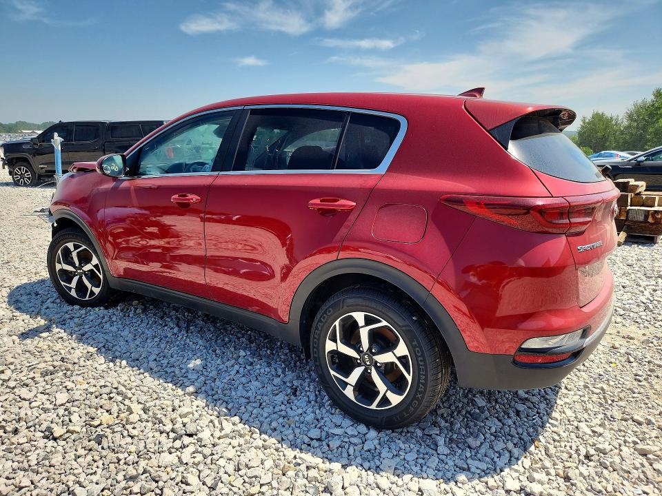2021 Kia Sportage VIN KNDPM3AC4M7930395 COPART salvage auction — FRONT END, Mi - Certificate Of Title, sold $1,500 on 2026-07-30 (photo 2)