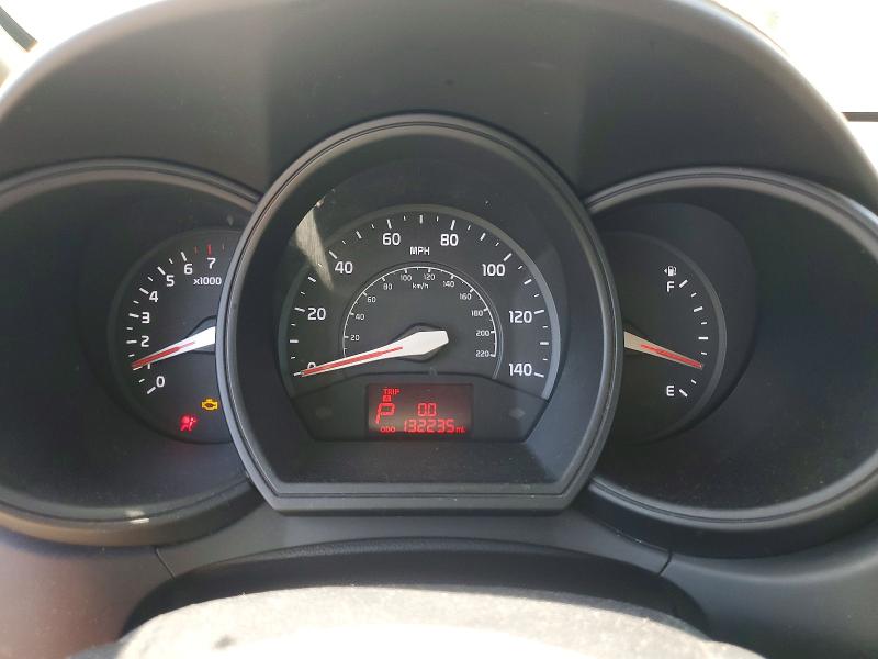2013 Kia Rio VIN KNADM5A3XD6226297 COPART salvage auction — MECHANICAL, Ca - Dis/Dlr/Exp Only Clean Title, sold $725 on 2026-07-31 (photo 9)