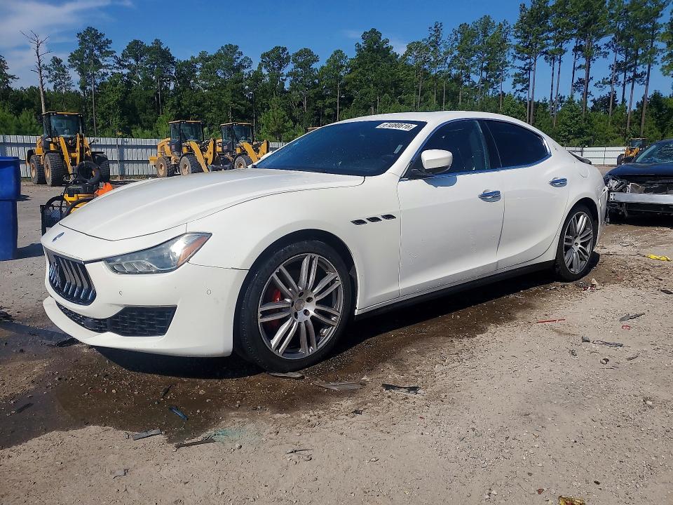2018 Maserati Ghibli VIN ZAM57XSA1J1281376 COPART salvage auction — REAR END, Sc - Cert Of Title-Salvage, sold $3,250 on 2026-09-04 (photo 1)