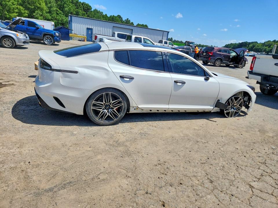 2023 Kia Stinger VIN KNAE55LC7P6134339 COPART salvage auction — FRONT END, La - Cert Of Title-Salvage, sold $13,400 on 2026-08-20 (photo 3)