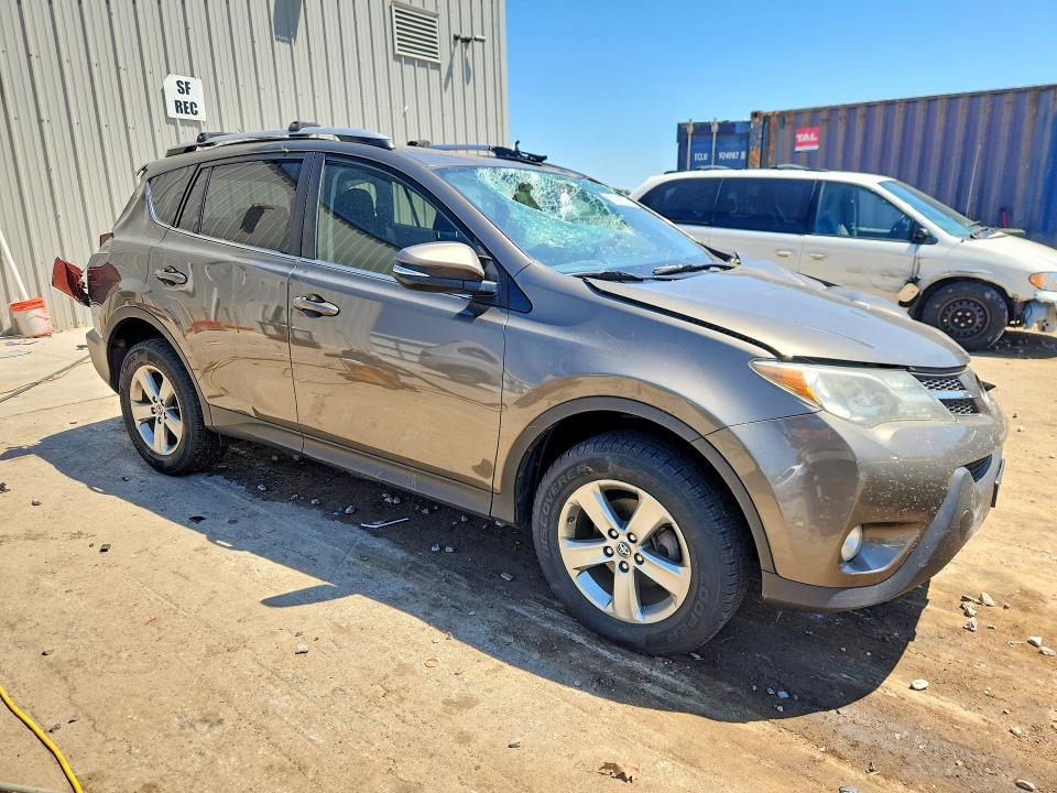 2015 Toyota Rav 4 VIN JTMRFREV0FD134054 COPART salvage auction — FRONT END, WI - JUNKED VEHICLE BILL OF SALE, sold $250 on 2026-07-27 (photo 4)