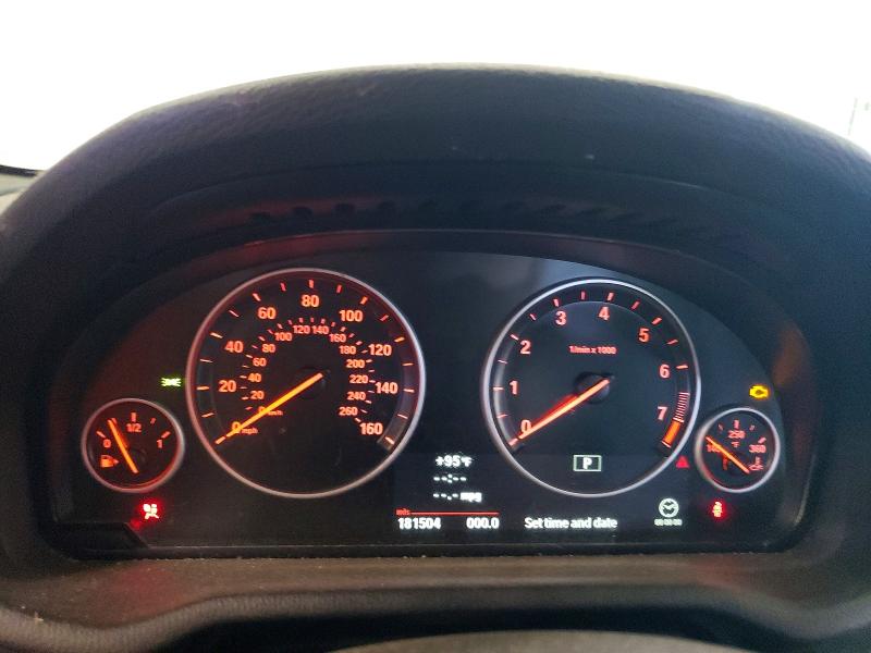 2013 BMW X3 VIN 5UXWX7C59DL979851 COPART salvage auction — MECHANICAL, MN - CERT OF TITLE-SALVAGE, sold $600 on 2026-07-28 (photo 9)