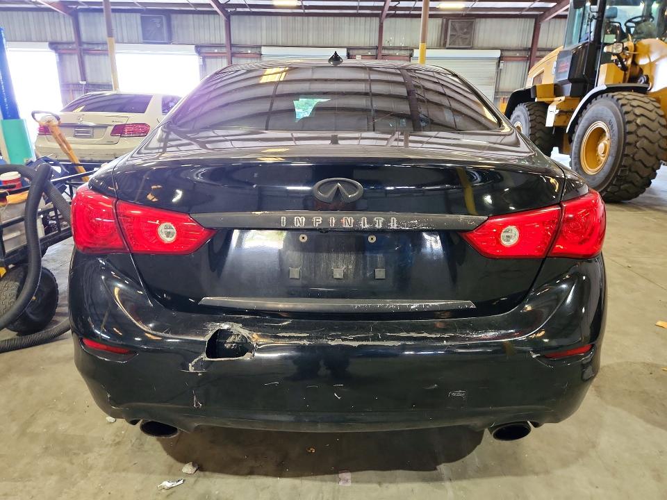 2017 Infiniti Q50 VIN JN1CV7AR5HM680277 COPART salvage auction — FRONT END, Fl - Cert Of Title-Rebuilt, sold $625 on 2026-07-29 (photo 6)