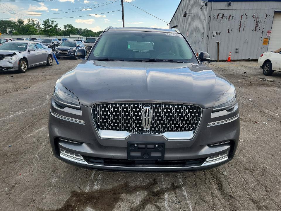 2021 Lincoln Aviator VIN 5LM5J7XC2MGL00544 COPART salvage auction — SIDE, IL - CERTIFICATE OF TITLE, sold $4,000 on 2026-07-28 (photo 5)