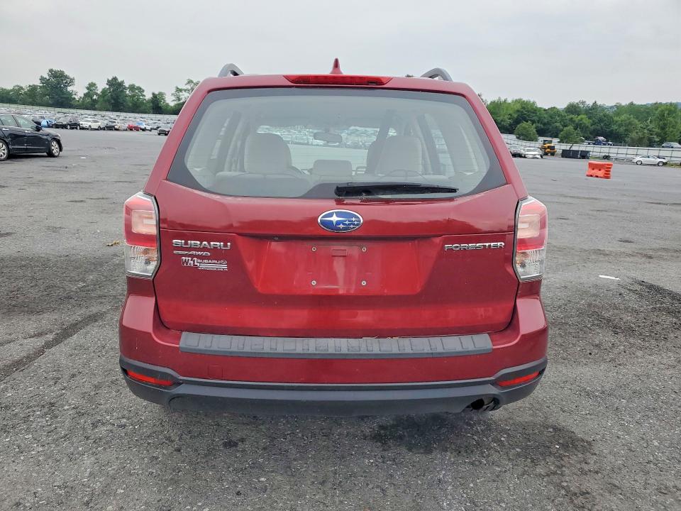 2018 Subaru Forester VIN JF2SJABC7JH478939 COPART salvage auction — FRONT END, PA - CERTIFICATE OF SALVAGE, sold $1,100 on 2026-07-28 (photo 6)